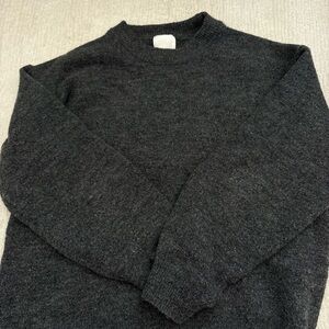 H&M Dark Gray Women's Crewneck Sweater
